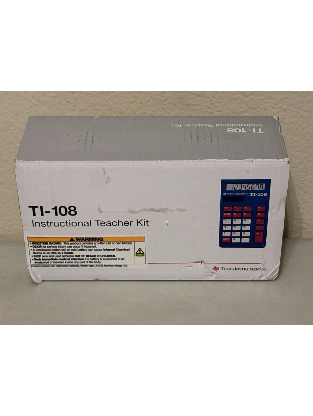 Texas Instruments TI-108 Instructional Teacher Kit 10 Calculator lot